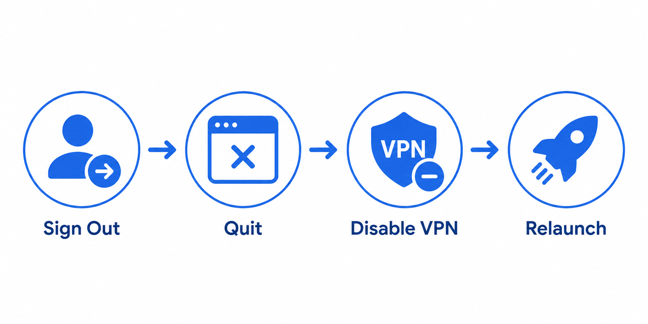 Steps to fix Claude Desktop invalid authorization login