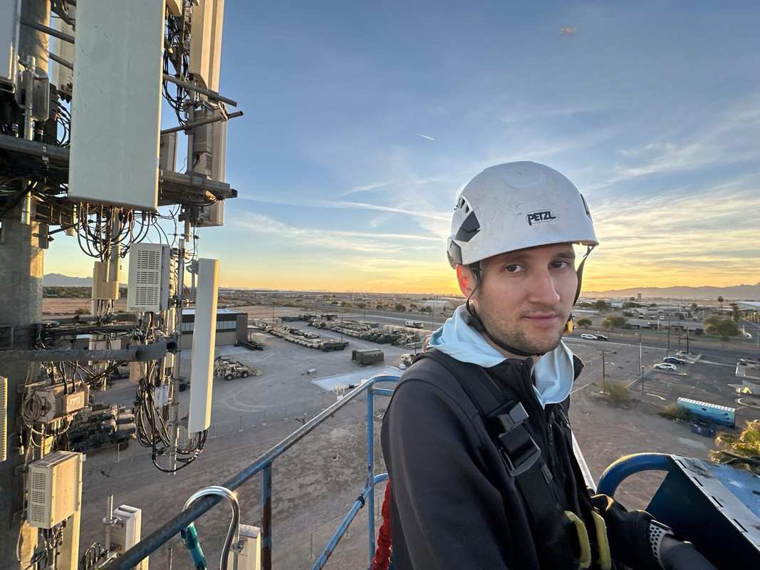 Высокоскоростной Интернет больше не роскошь, а необходимость – промышленный альпинист