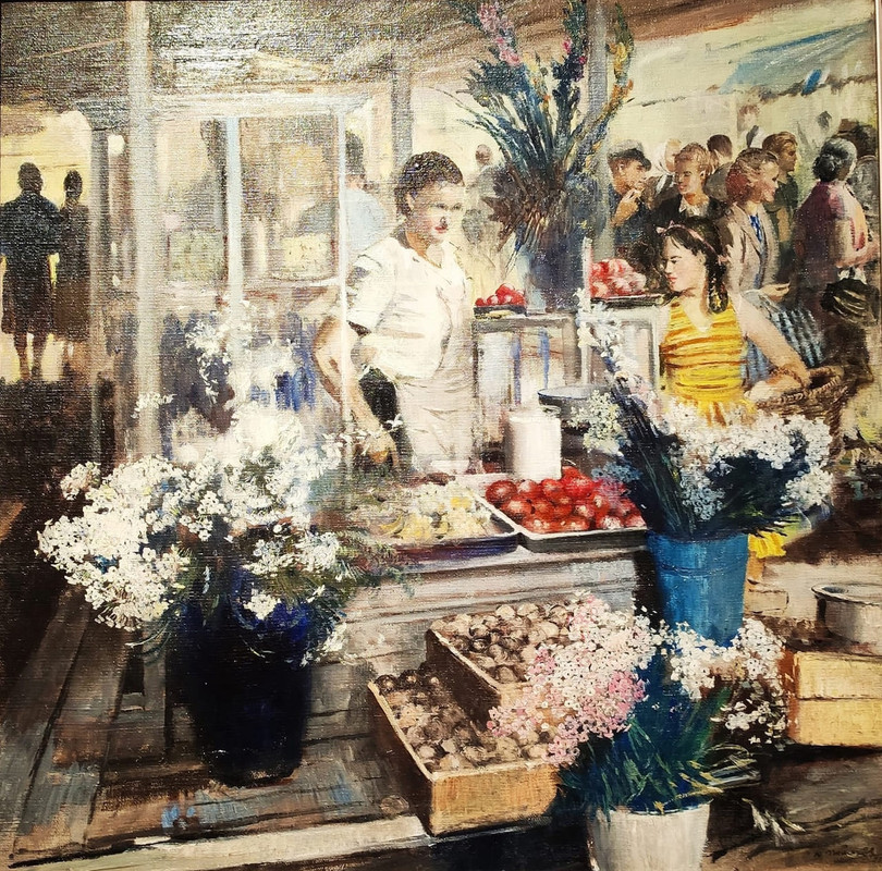 латвийский рынок 1955а