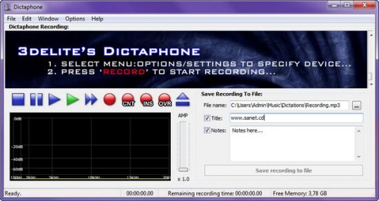 3delite Dictaphone 1.0.59.254