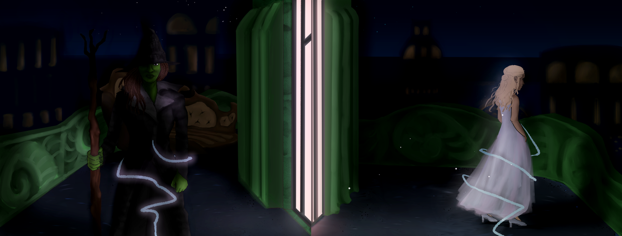 meeting on the balcony in part two of the story