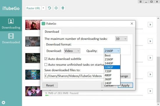 iTubeGo YouTube Downloader v4.0.1