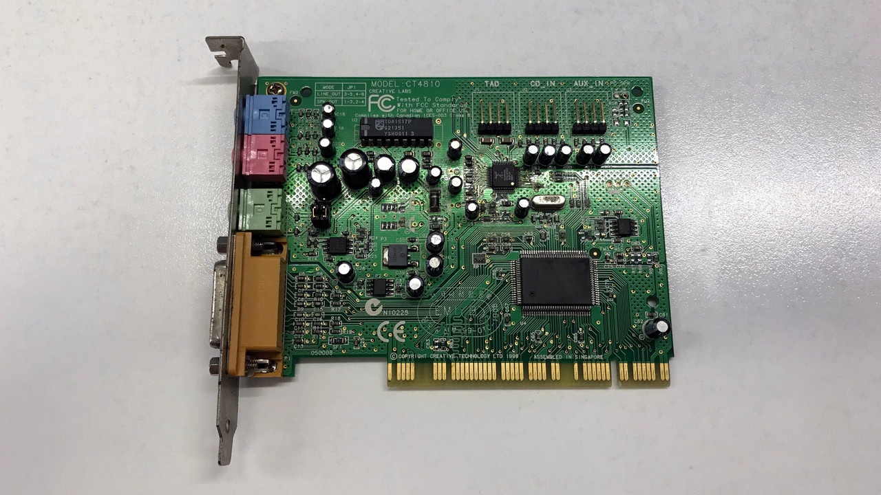 Creative AudioPCI CT4810 (A)