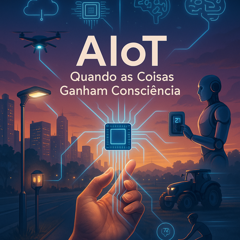 Matéria Exclusiva Pixbugtech: AIoT — Quando a Torradeira Pensa e o Semáforo Decide