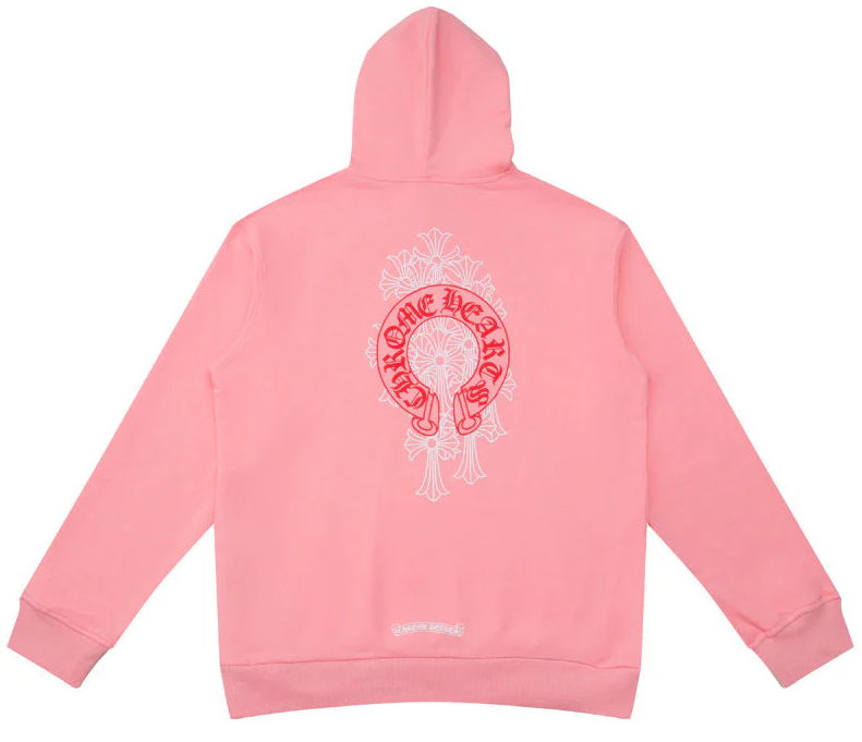 Sudadera Chrome Hearts Logo Rosa