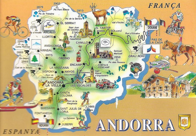Andorra y sus pueblos-2015 - Blogs de Andorra - Introducción e historia de Andorra (6)
