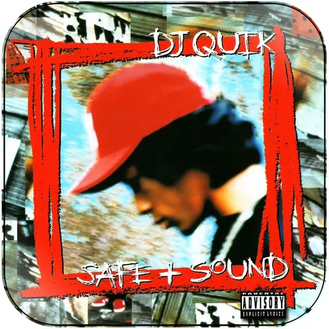 safe sound album cover sticker 11813