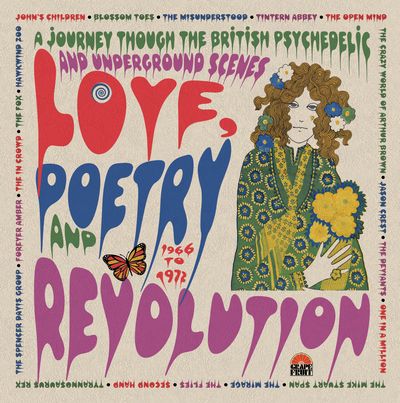 VA - Love, Poetry And Revolution (A Journey Through The British Psychedelic And Underground Scenes 1966-1972) [2013] [3CD-Set]