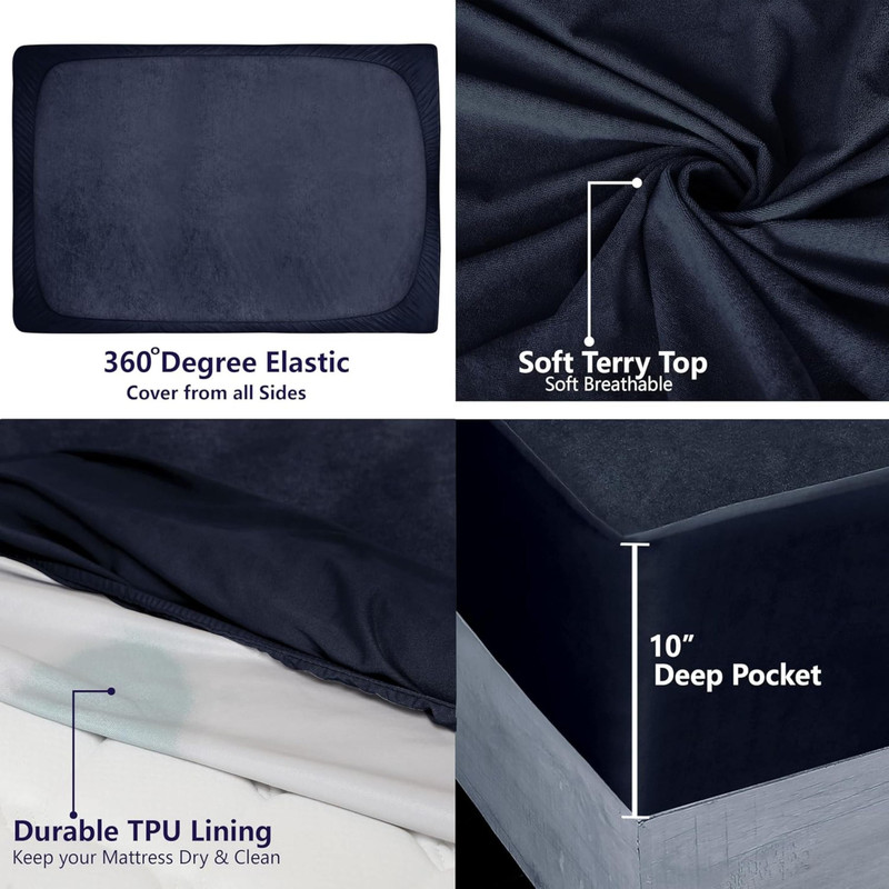 mattress navy blue magical original imahfreyvjspvhtu