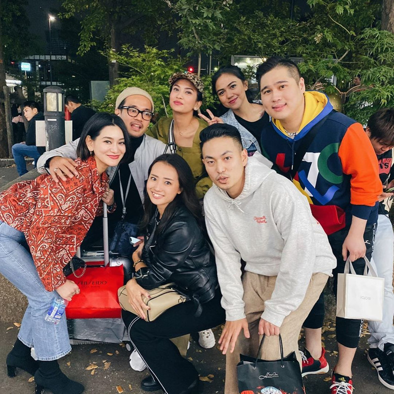 Kebersamaan Vanessa Angel Bersama Cucu Kakek Sugiono, Lena Henza