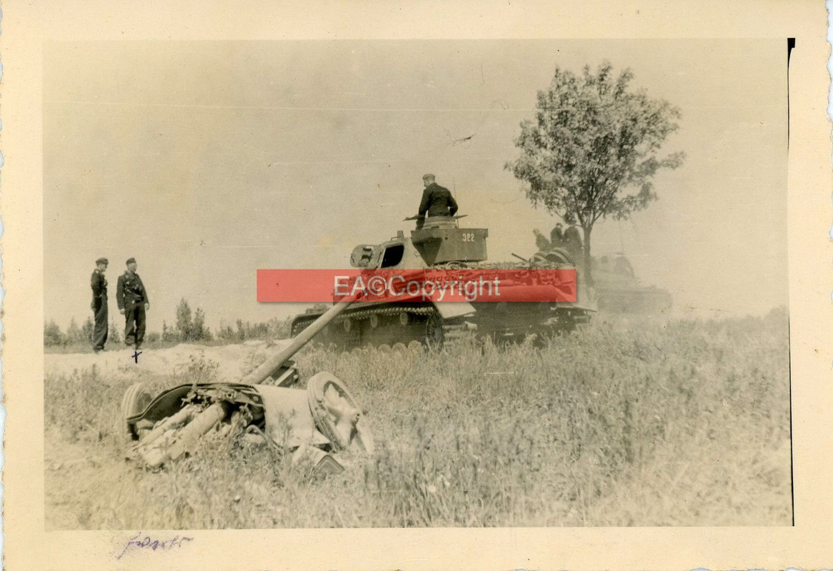 6. Panzerdivision Tank Panzer Kämpfe Russland Fo