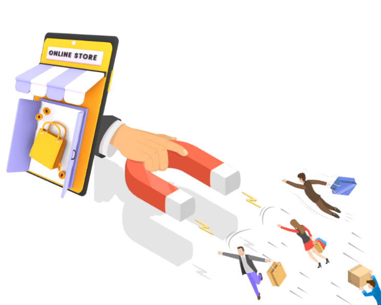 A graphic designer working