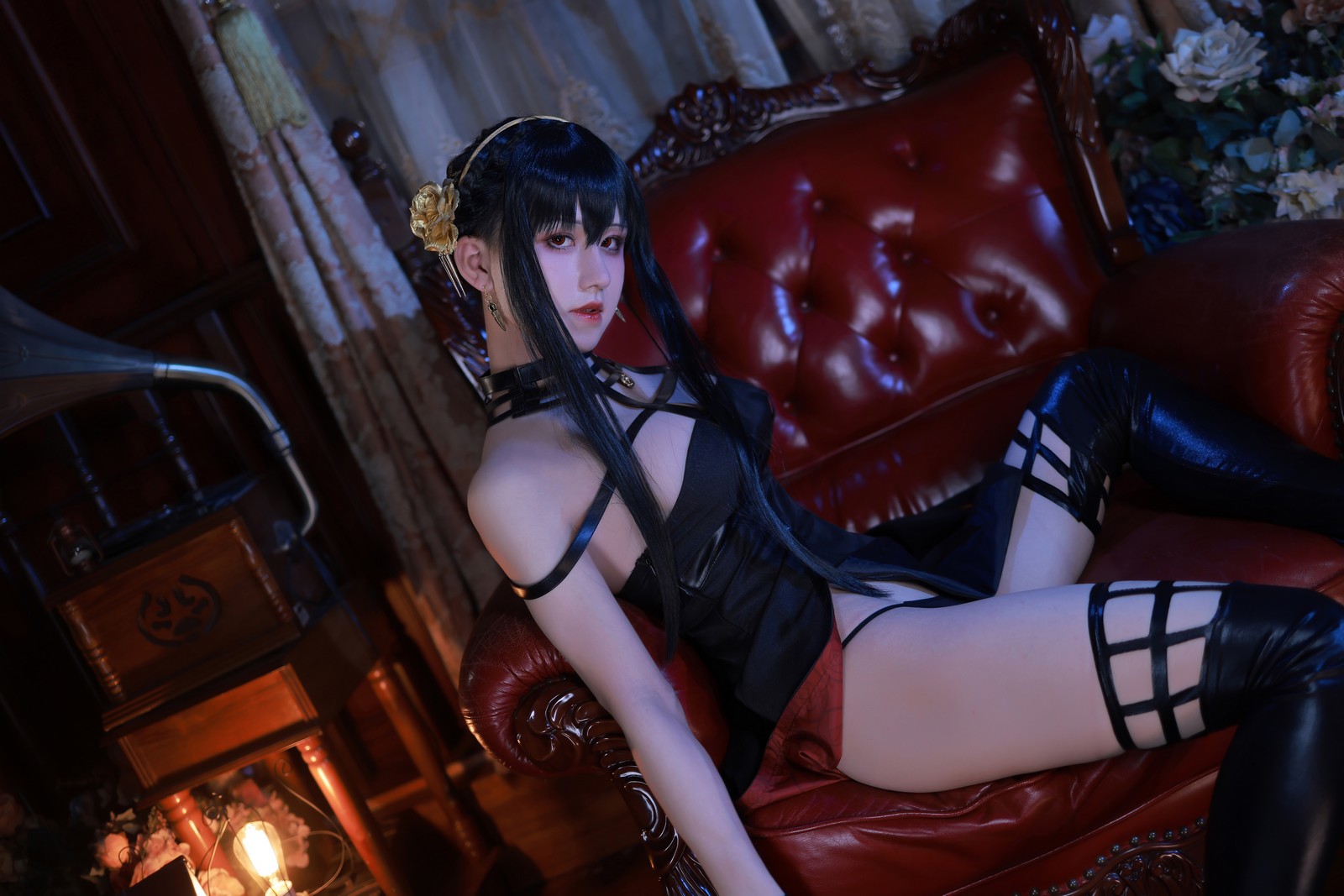 桜满三时 – 约尔 礼服 Cosplay 高清写真集（46P-418.2MB）精美服饰插图6