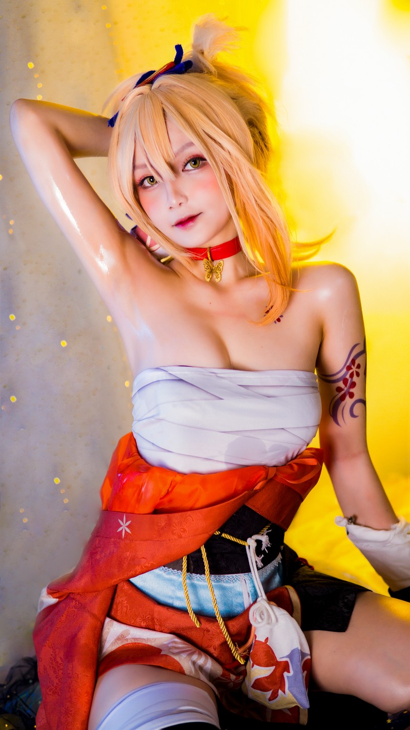 Joyce Lin2x Yoimiya Cosplay Genshin Impact 写真 40P插图7