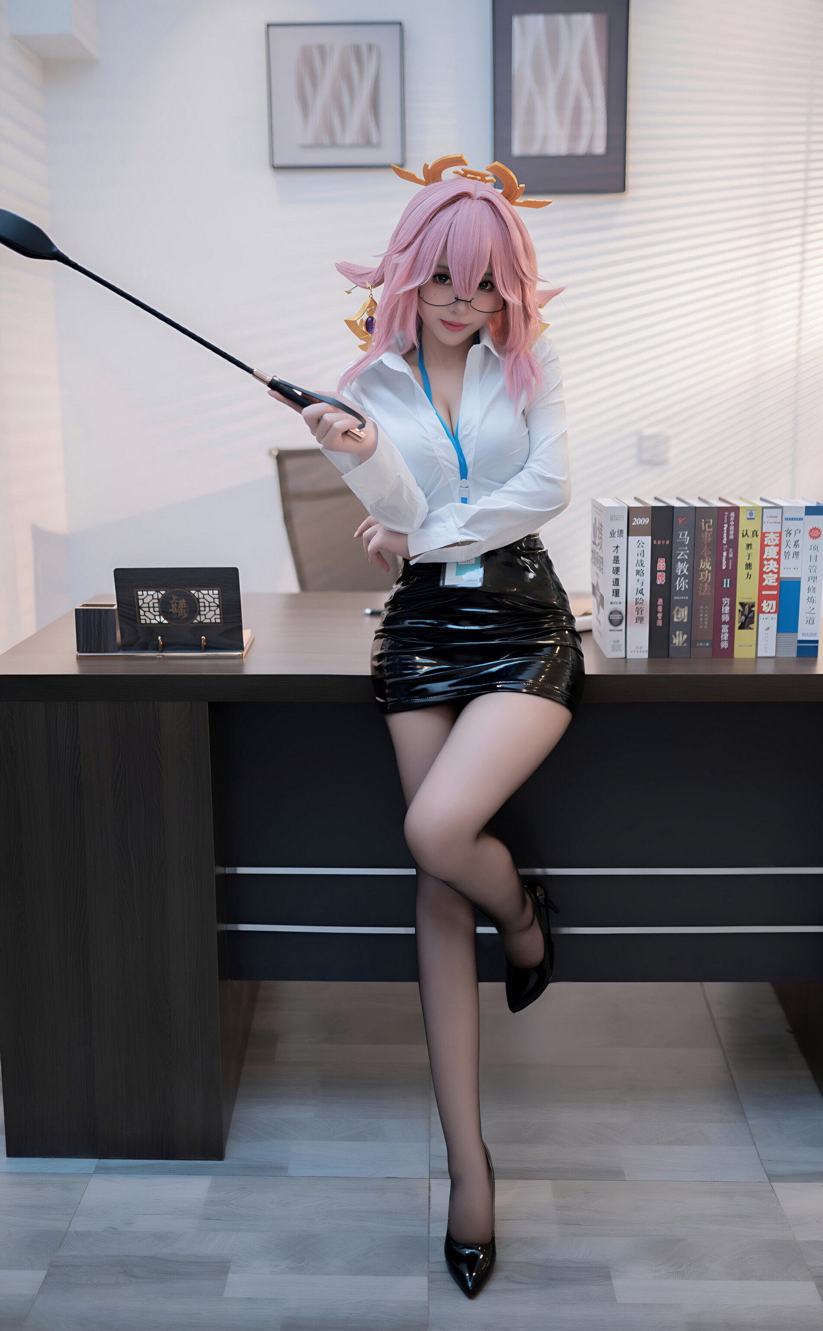 Bangni邦尼 – 面试主题 写真集（85P-16V-1.05GB）剧情向插图2