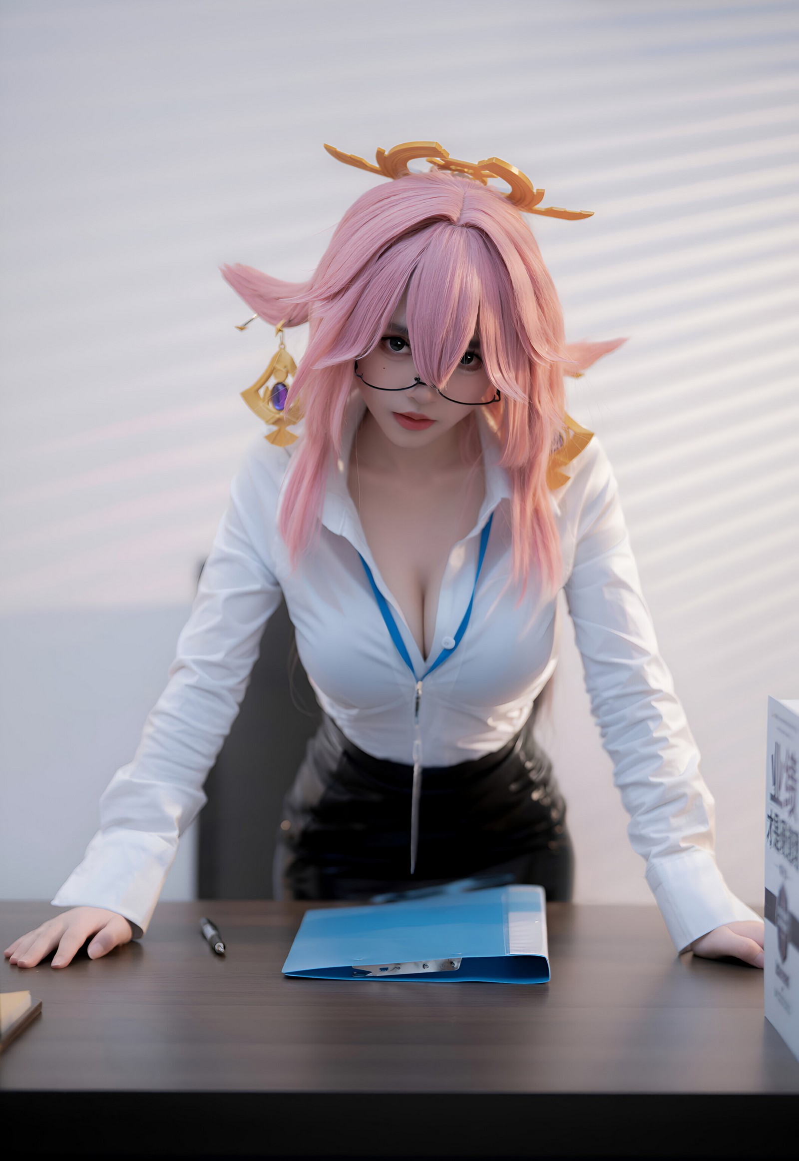 Bangni邦尼 – 面试主题 写真集（85P-16V-1.05GB）剧情向插图5