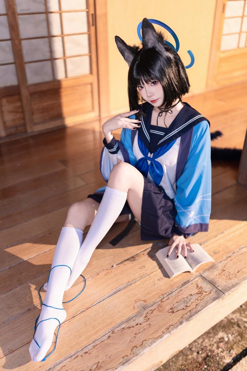 艾西Aiwest 桐生桔梗Cosplay写真图集 高清美图合集 48P (296.8M)插图2