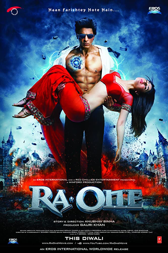 Ra.One (2011) Hindi Movie 720p BluRay x264 850MB Download