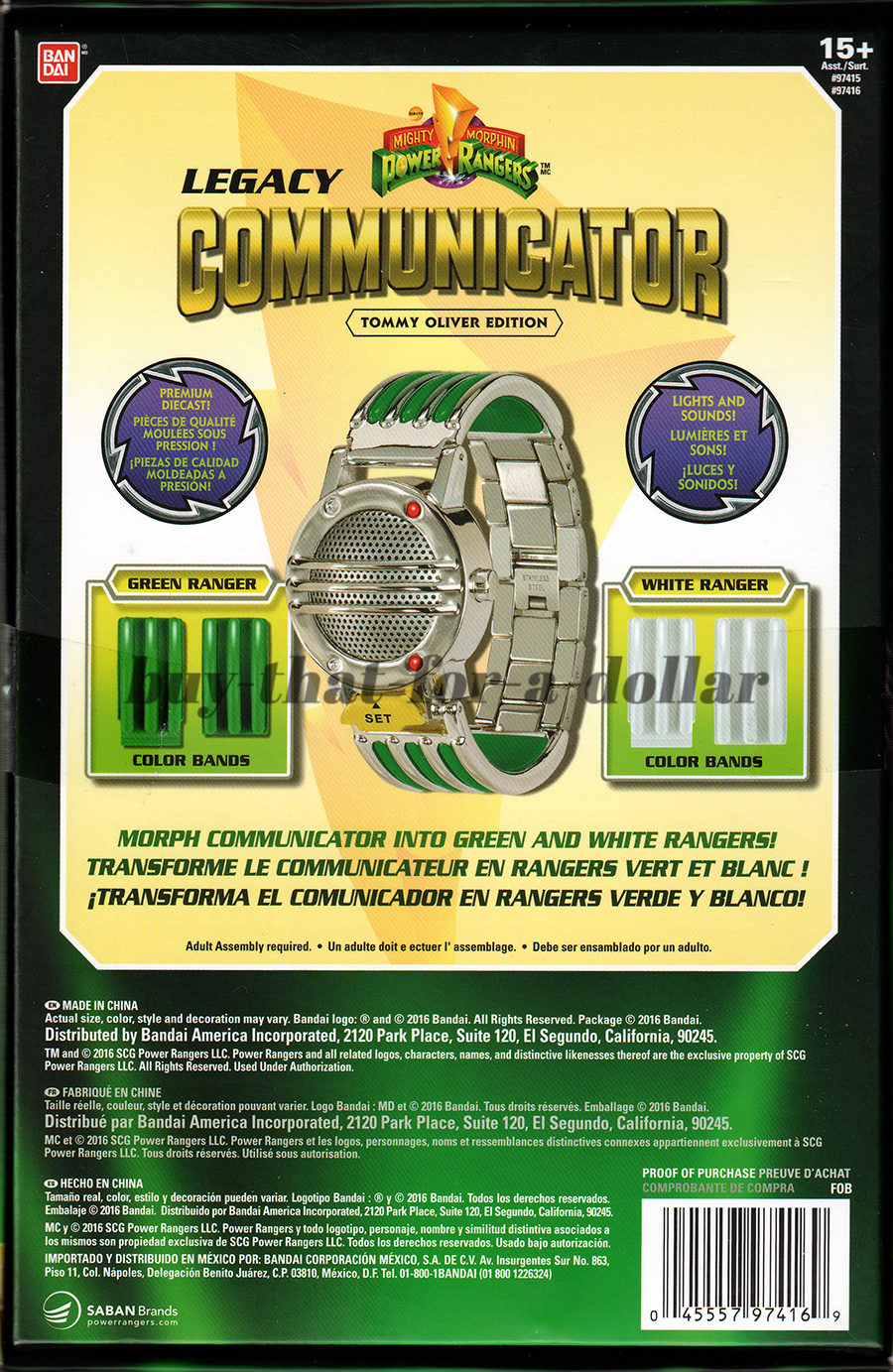 green ranger legacy communicator