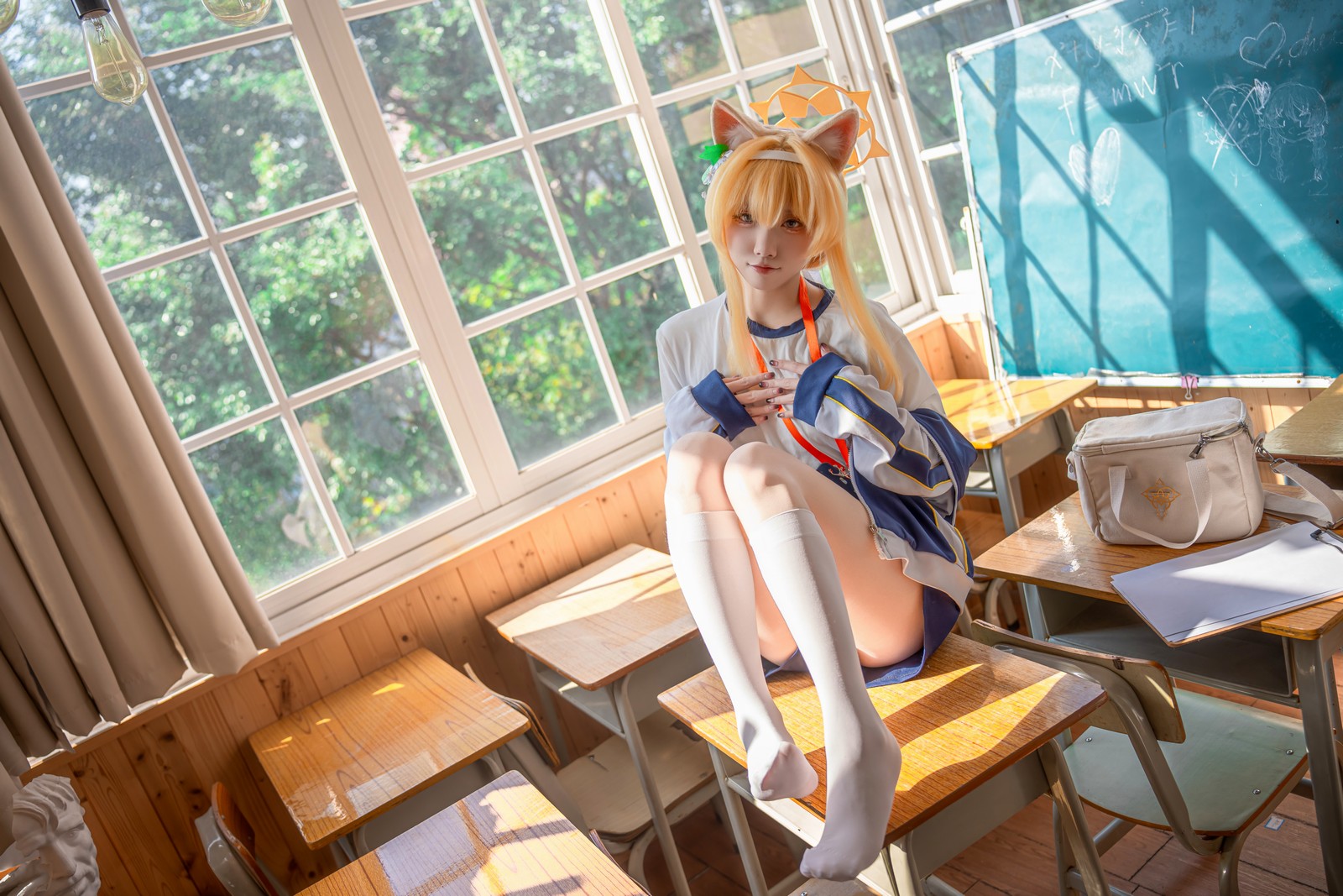 纸悦Etsu_ko《玛丽体操服》运动系写真图集｜元气少女主题[64P-356.8M]插图6