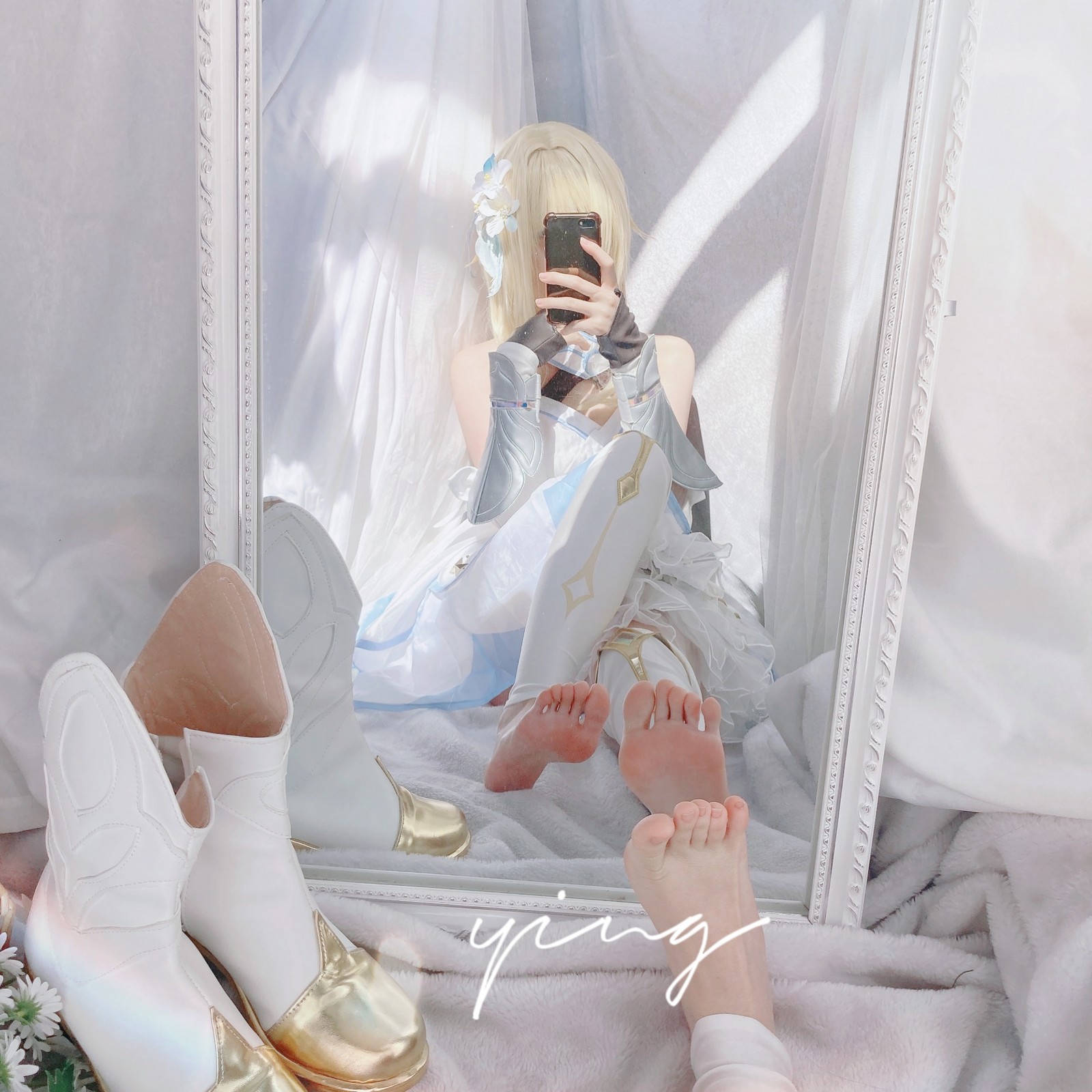 Seele麦麦荧纯白物语 Cosplay｜原神主题高清写真集（145P-445MB）插图