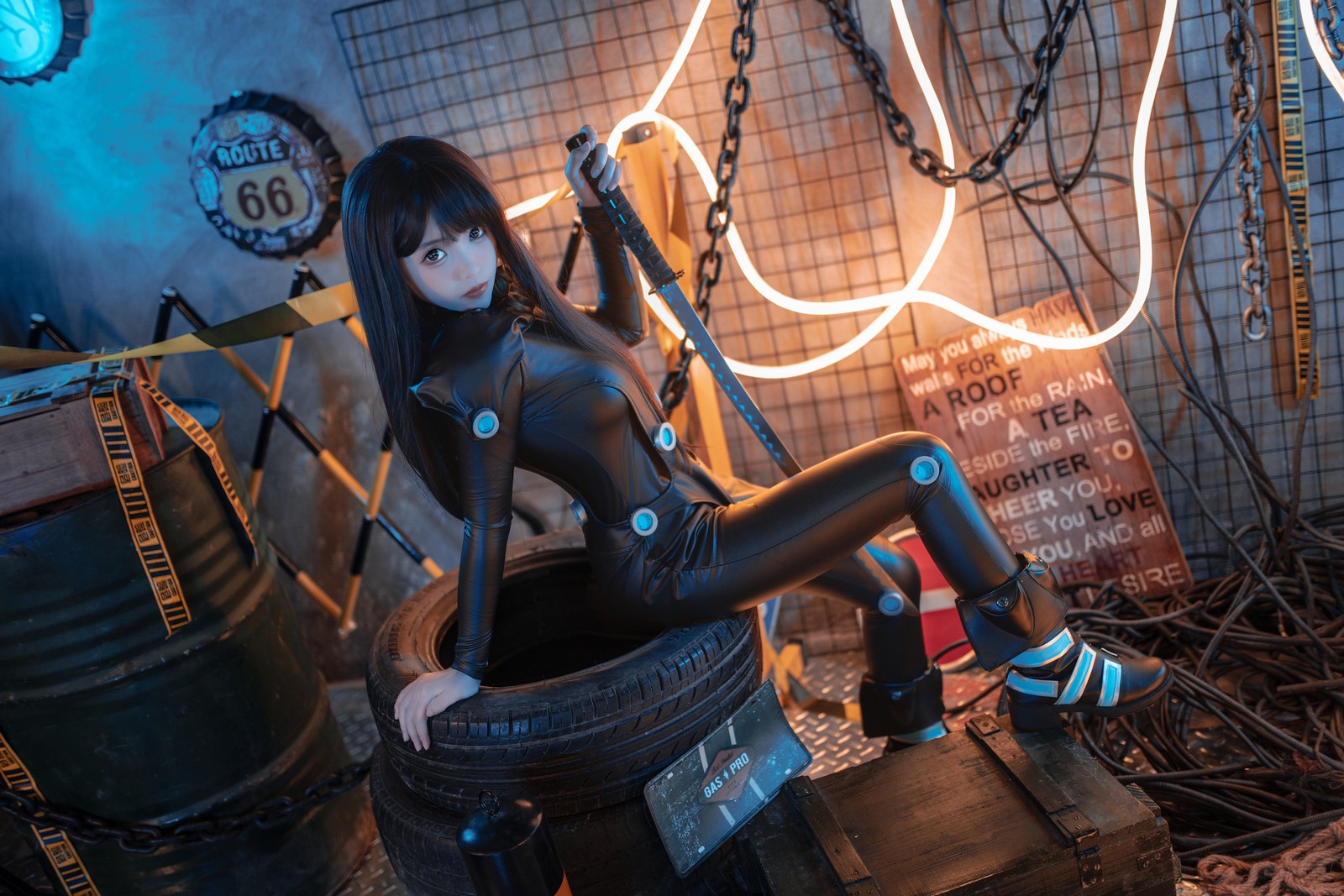 Bangni邦尼 – 杀戮都市 下平玲花 Cosplay 高清写真集（90P-6V-1.17GB）插图4