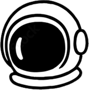 Astronaut Helmet (Colored)