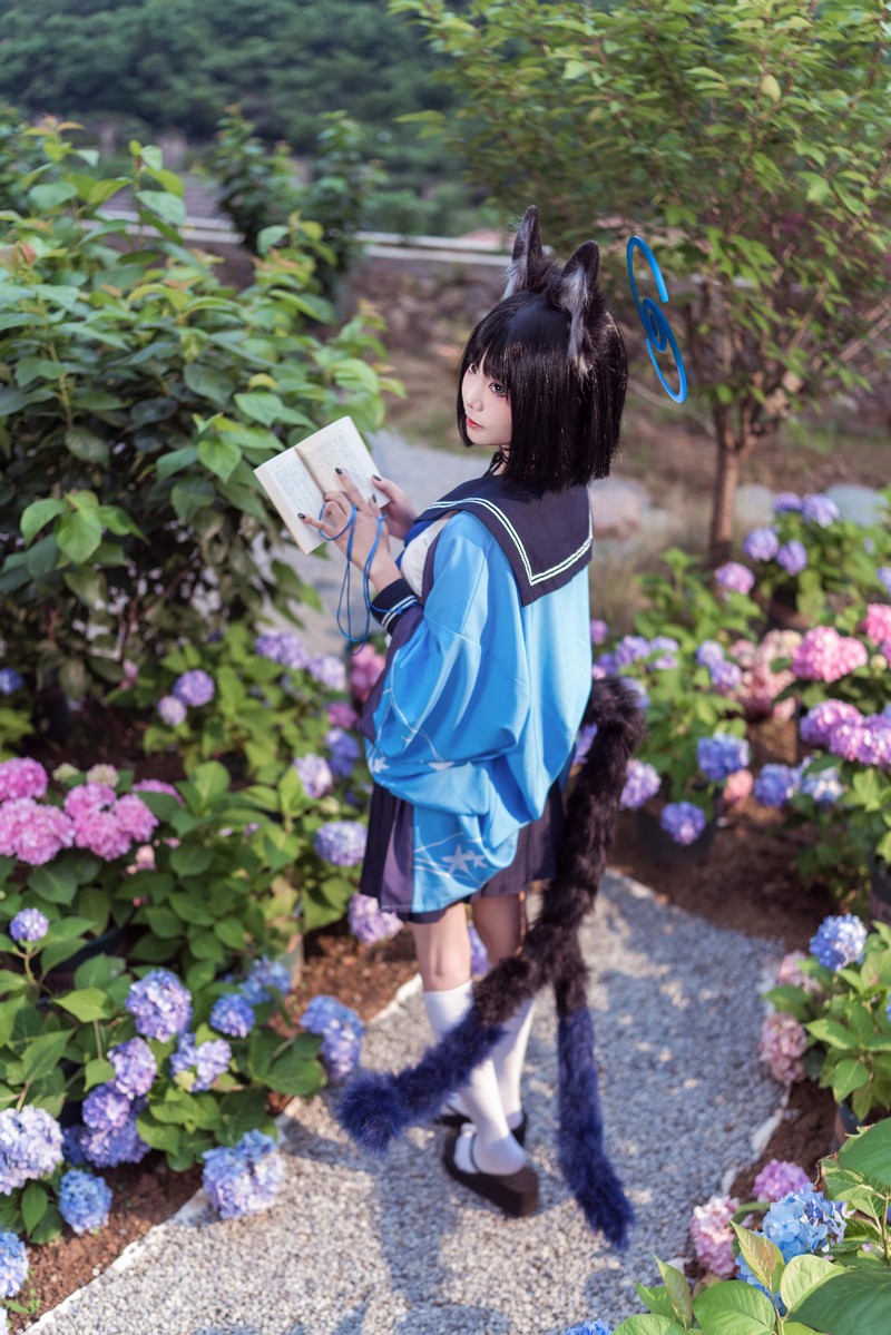 艾西Aiwest 桐生桔梗Cosplay写真图集 高清美图合集 48P (296.8M)插图3