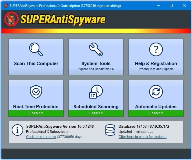 SUPERAntiSpyware Professional X 10.0.1266 Multilingual Spi9mlv96i4l