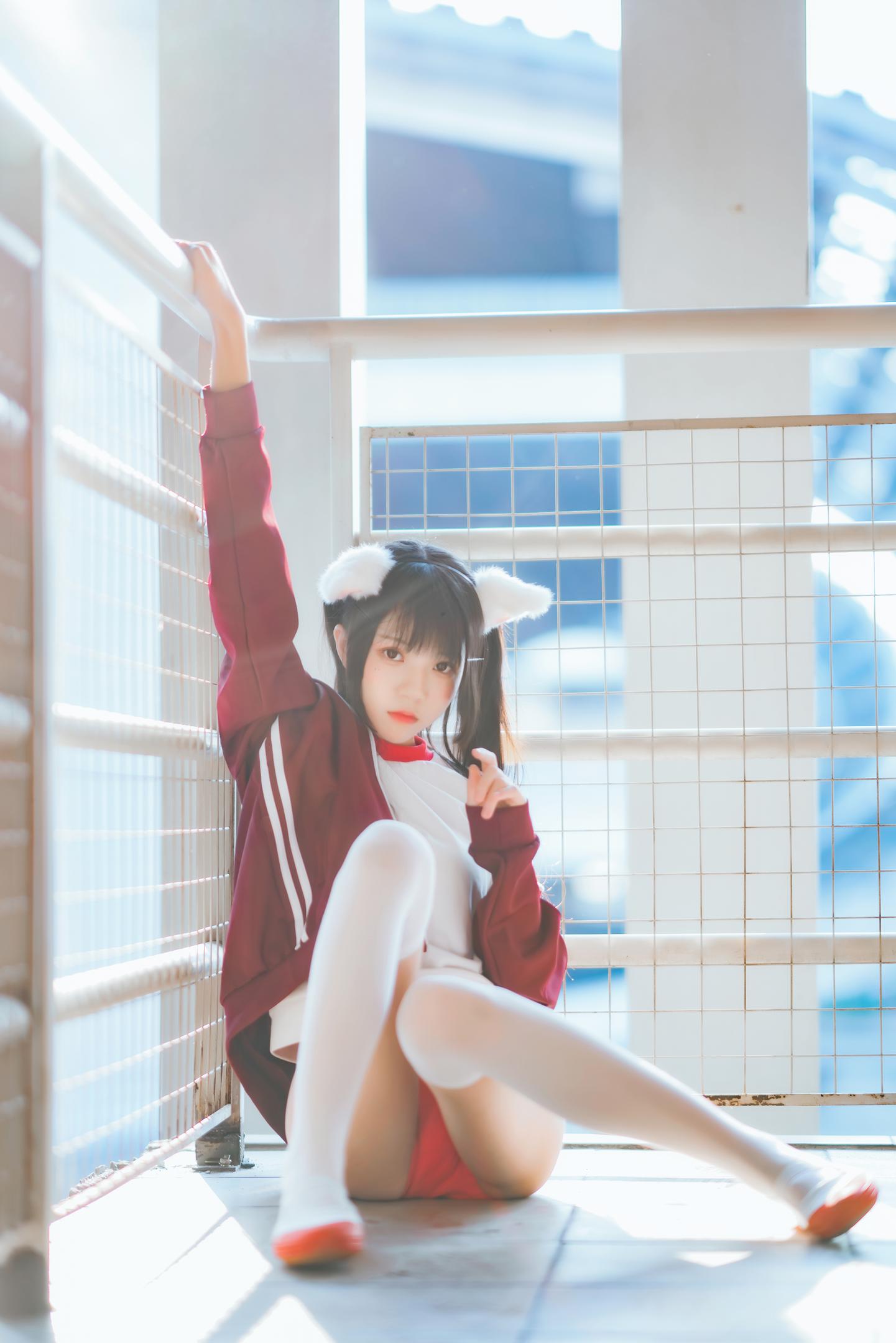桜桃喵 NO.061 桜桃未熟2 红色体操服 30