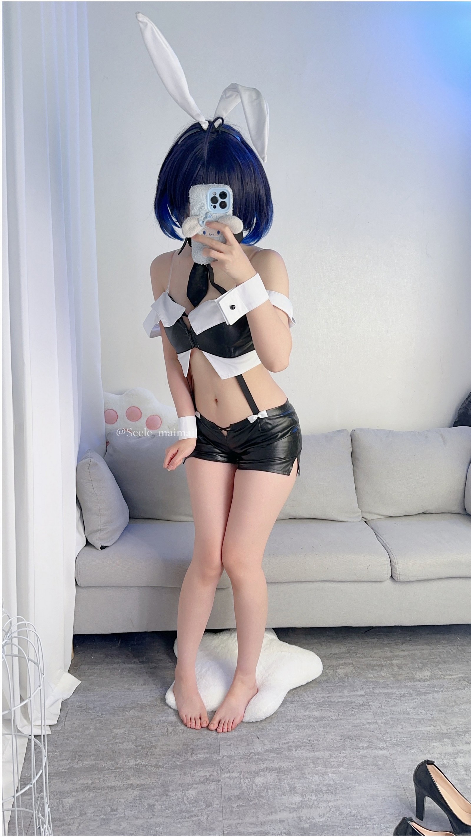 Seele麦麦兔女郎希儿 Cosplay 写真集｜崩坏3高质量高清图包（83P-147.3M）插图7