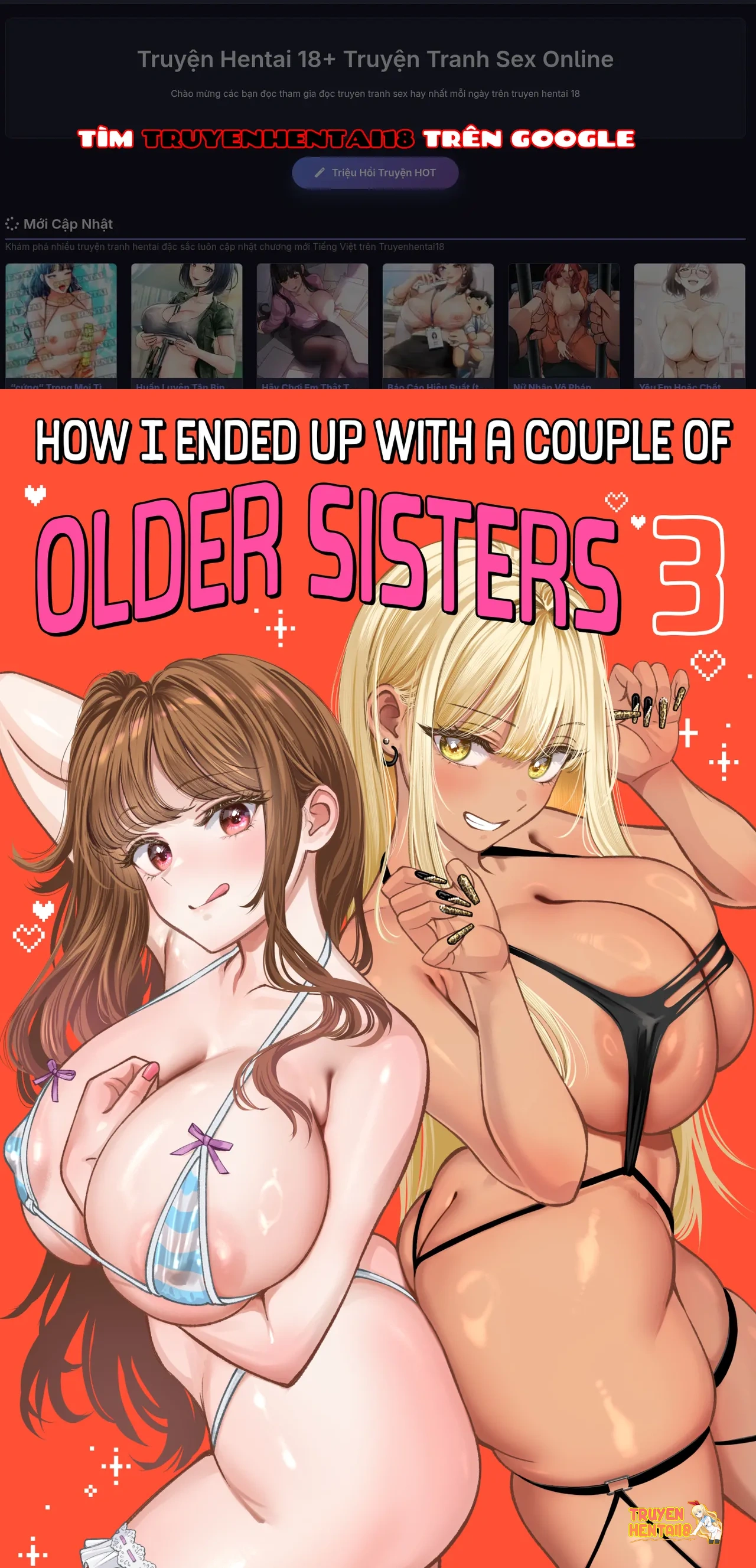 Xem ảnh tmpb0tkr9j6 trong truyện hentai [oshima Aki] Totsuzen Ane Ga Dekita Hanashi 3 ー How I Ended Up With A Couple Of Older Sisters 3 [English] [head empty] [Digital] - Chapter 1 - hentaitvn.net