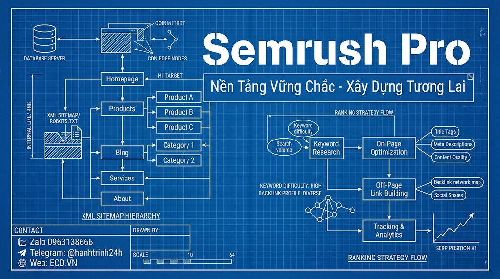 nhượng semrush giá rẻ