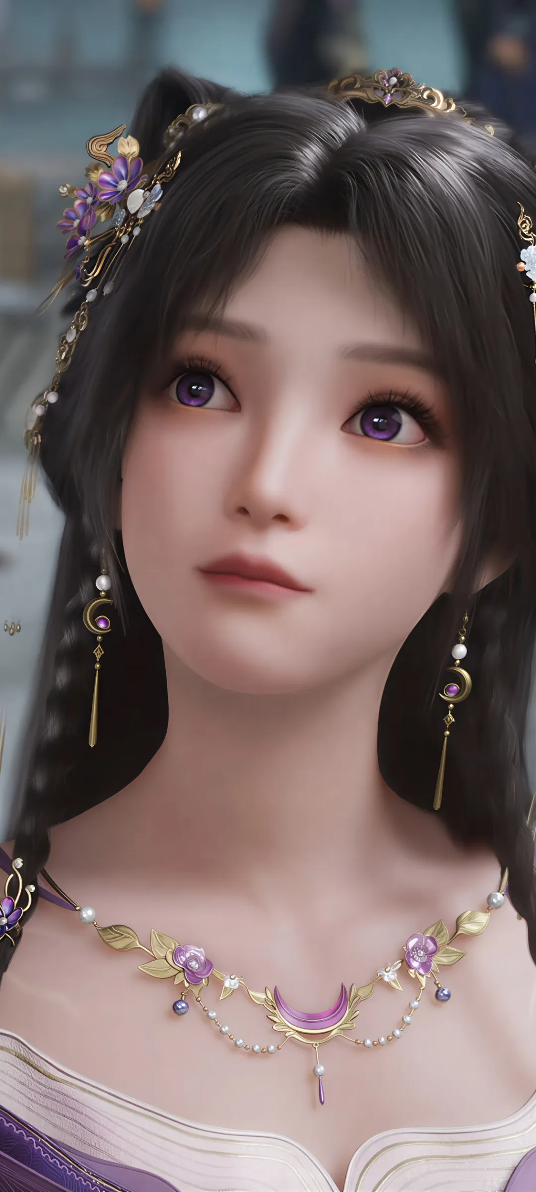 遮天姬紫月·超清壁纸30张，可以做手机壁纸插图1