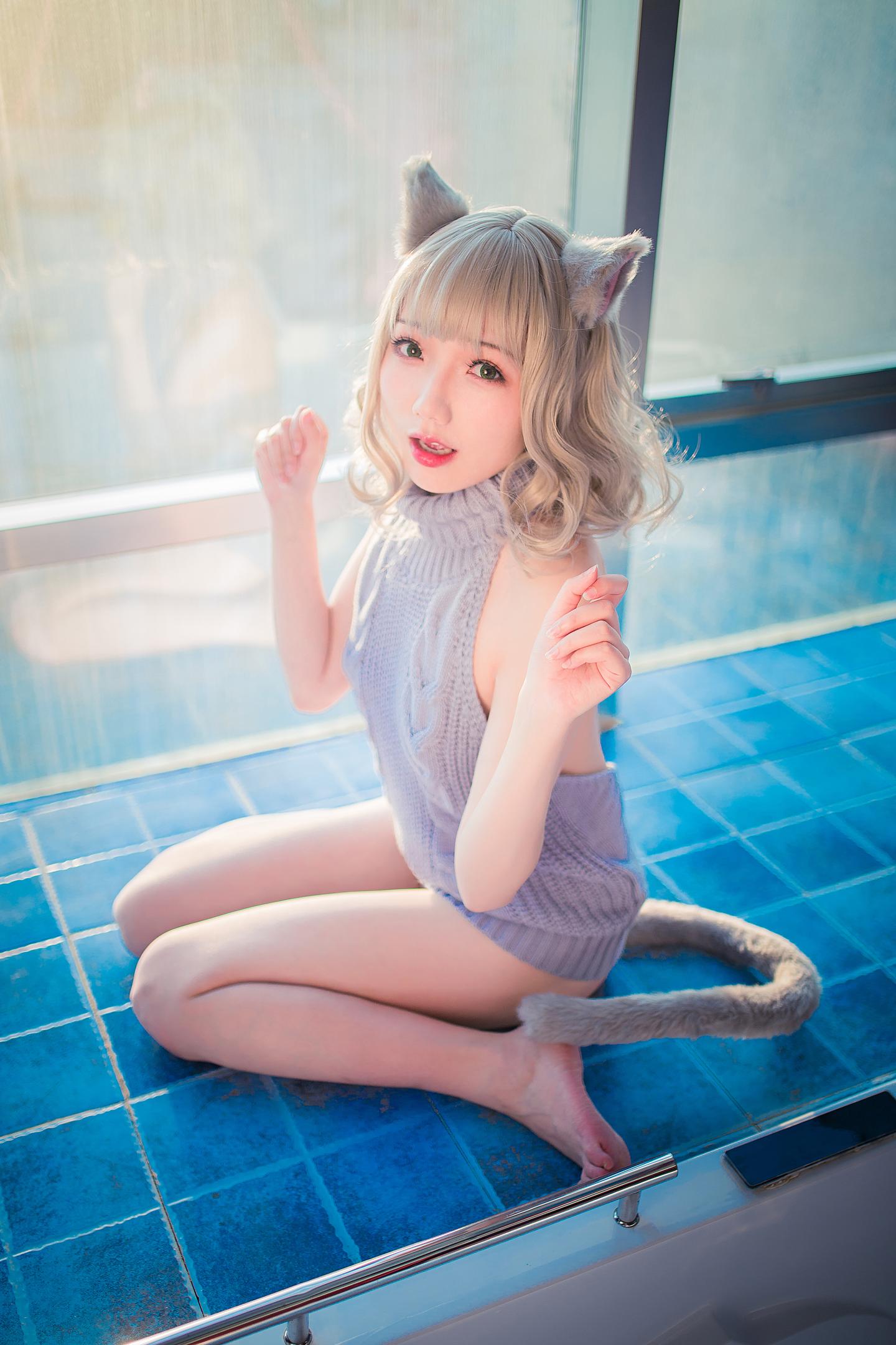 真央Mao NO.001 露背毛衣 50