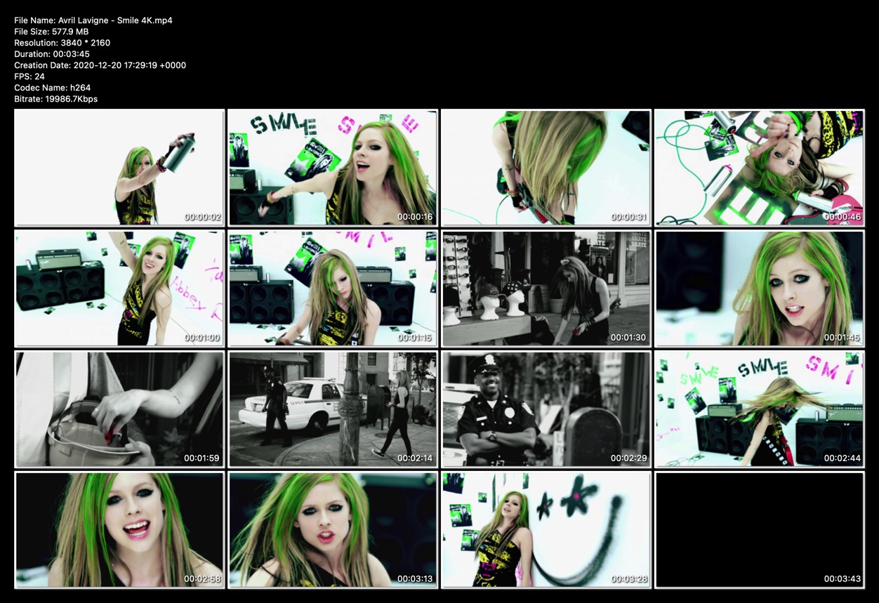 Avril Lavigne Smile 4k Ai Upscale Sharemania Us