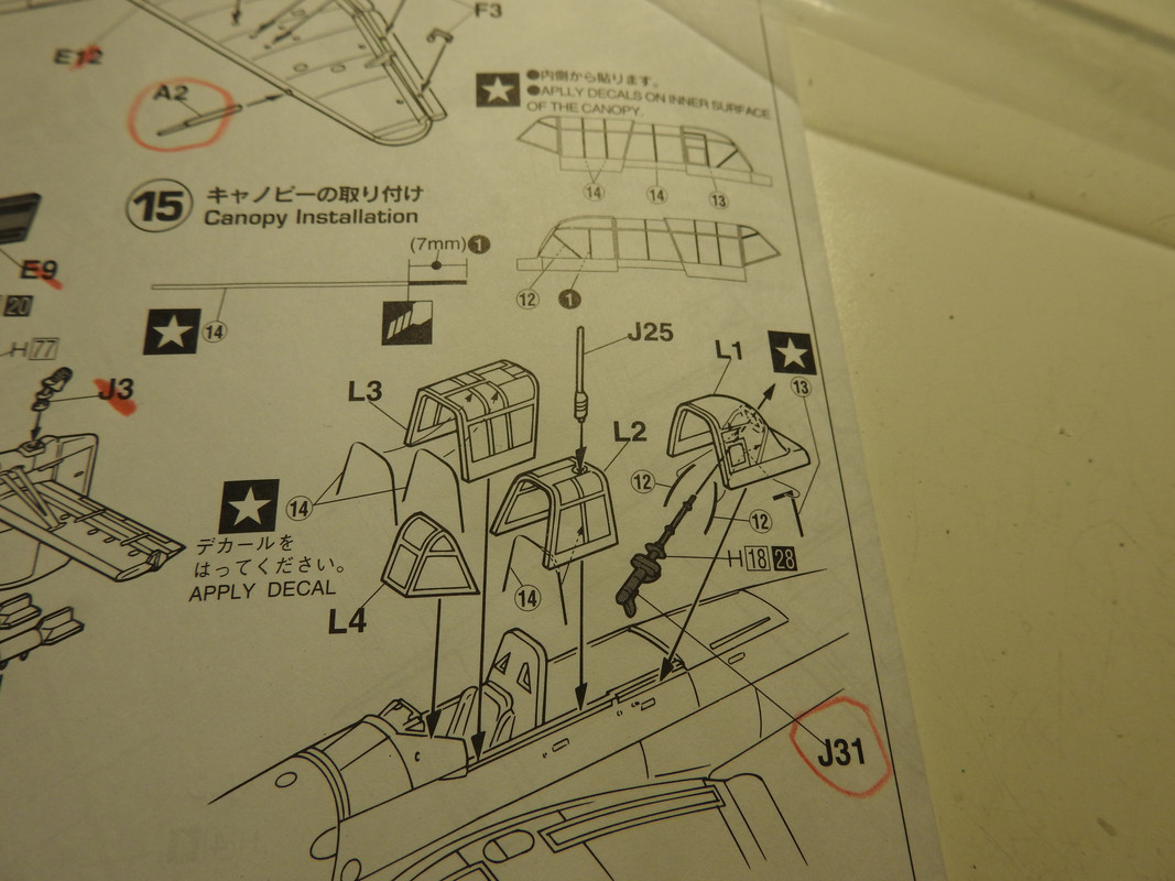 Ju87 B2 Stuka, Hasegawa 1/48 - Sida 2 DSCN4076