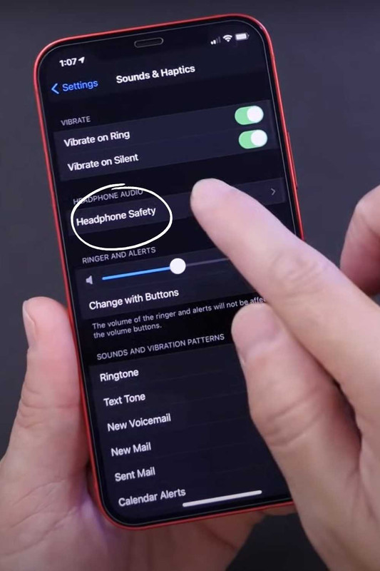 How to turn off headphone safety on iPhone 14