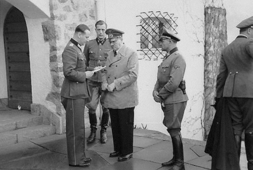 Günsche, Dietrich e Hitler