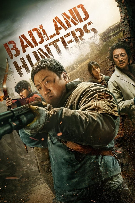  Badland Hunters (2024) 720p HEVC NF HDRip ORG. [Dual Audio] [Hindi or Korean] x265 MSubs [550MB] Full Movie Download