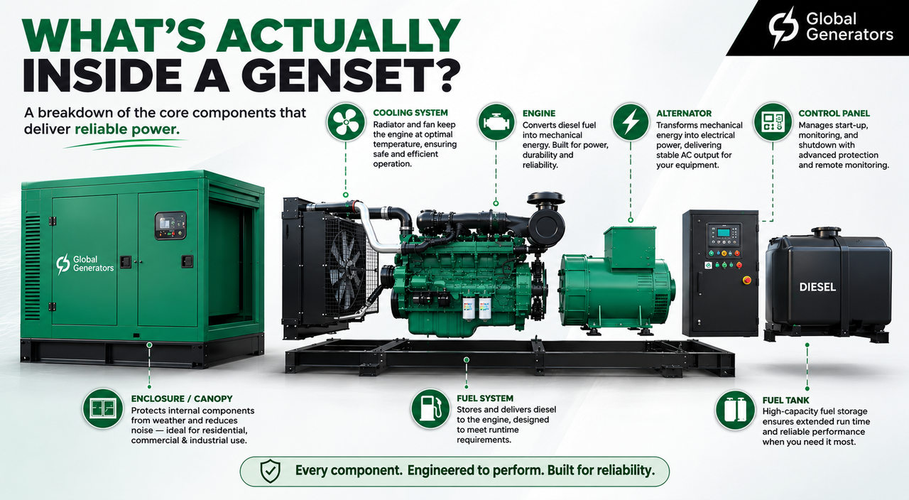 what Inside a Genset