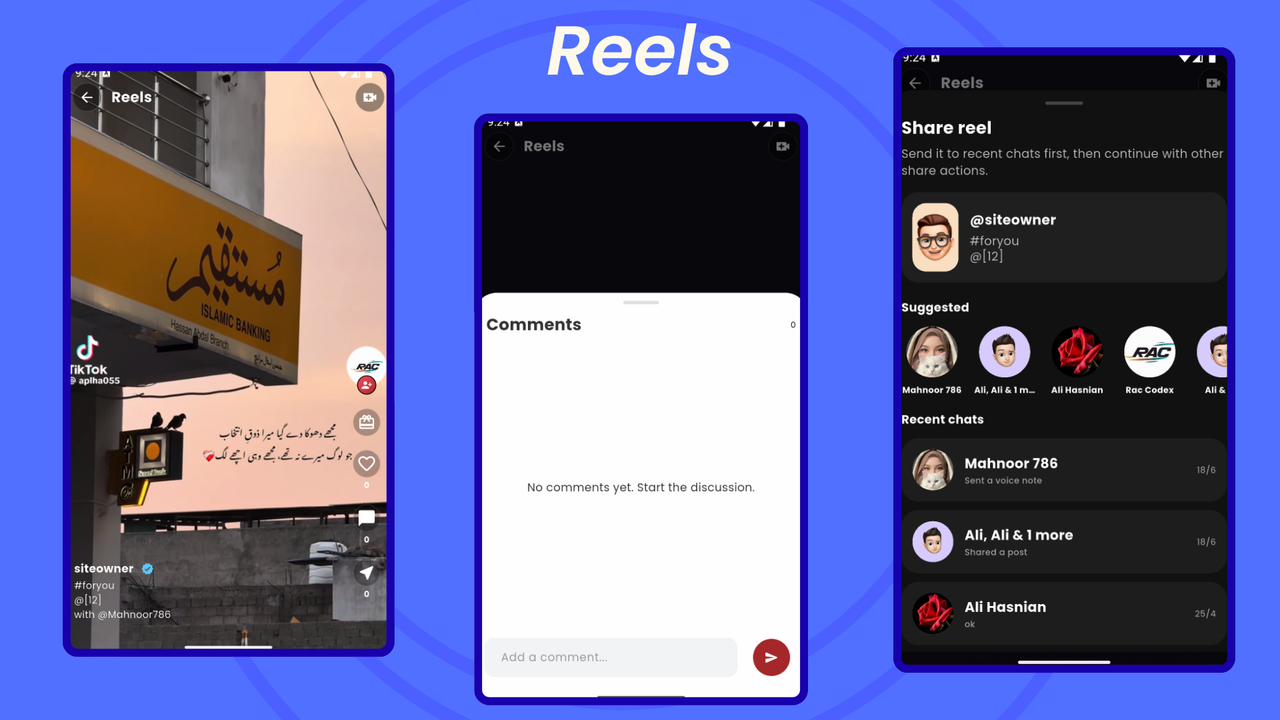 Expeazzy | Flutter Messenger Timeline Mobile App for Sngine