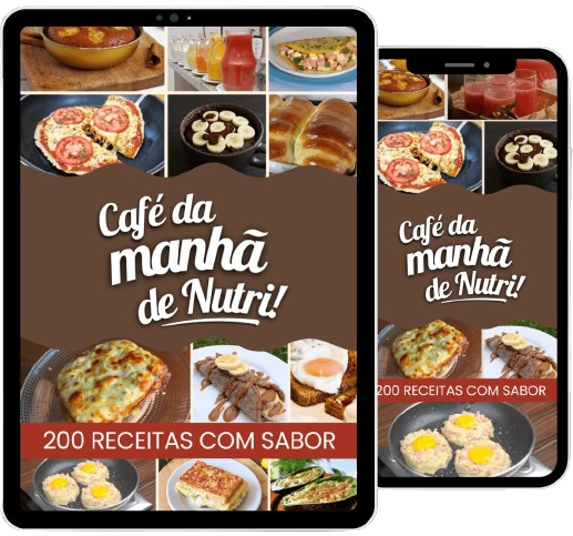 Mockup of the Nutri Breakfast Delights ebook