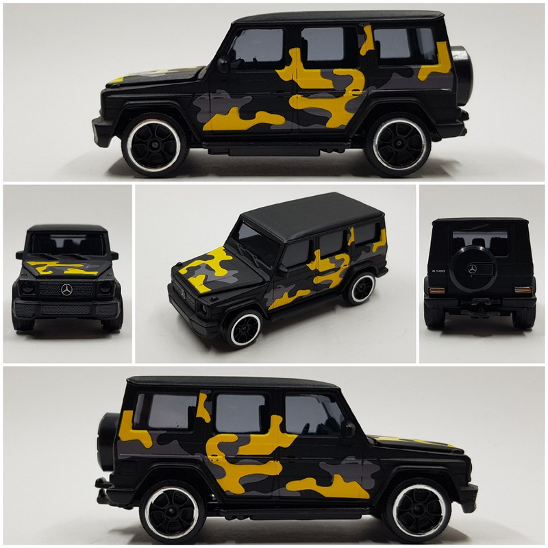 Majorette #250D-2 - MB G500 - Limited Edition Series 8 - 01