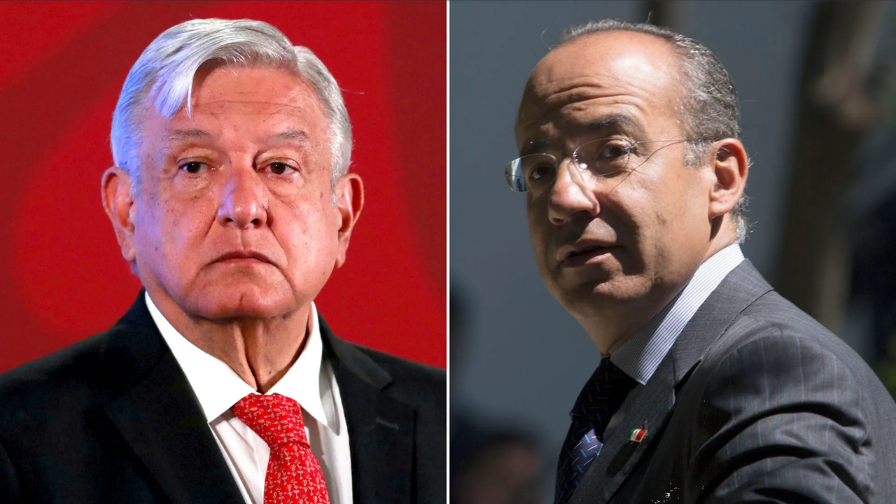 AMLO niega persecución contra Felipe Calderón