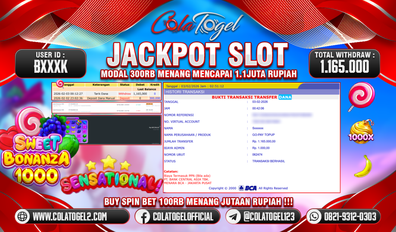 JACKPOT SLOT GACOR!!