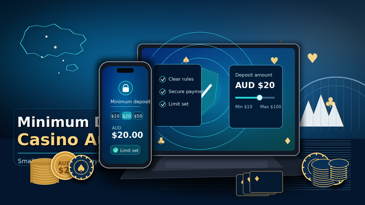 minimum deposit casino australia