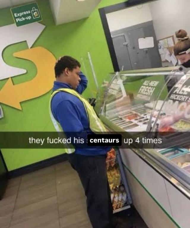 they fucked his centaurs up 4 times