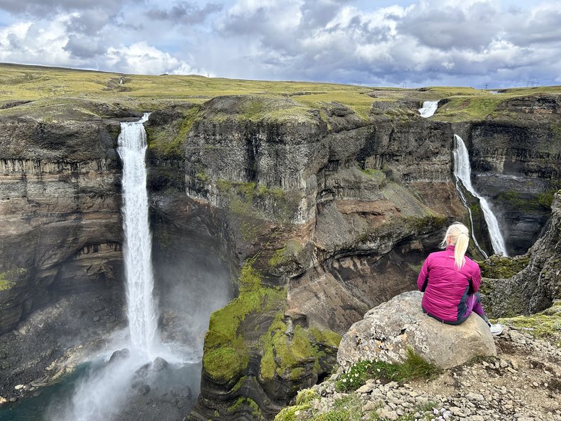 2º VIAJE A LA TIERRA DEL HIELO Y FUEGO DE 21 DIAS (en construcción) - Blogs de Islandia - 28/06/2025 Rumbo a Landmannalaugar con aguadilla incluida. (6)