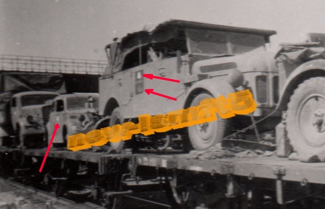 Division GD Kübel-Wagen PKW Kfz STEYR Kennung Wa